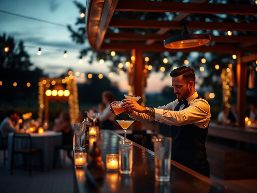 Bartender til bryllup